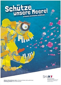 Plakat "Schütze unsere Meere"