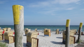 Strandkörbe auf Fehmarn