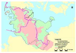 Gefährdung der Grundwasserkörper, die Ziele der EG-WRRL zu verfehlen