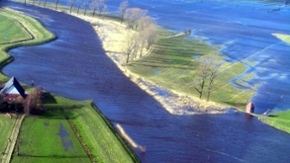 Hochwasser an der Stör