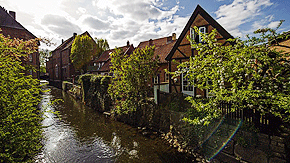 Die Altstadt von Bad Oldesloe 