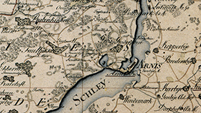 Landesaufnahme des Herzogtums Schleswig von Heinrich du Plat - du Platsche Karte