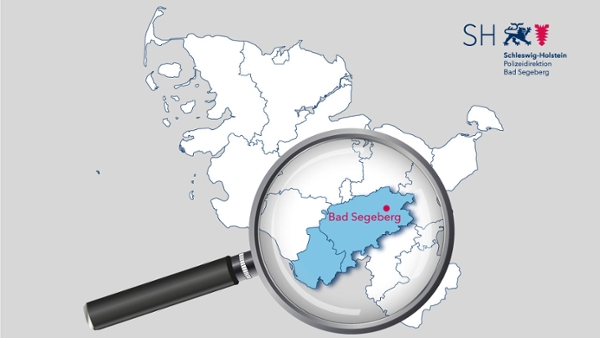 Darstellung PD Segeberg (Quelle: Landespolizei Schleswig-Holstein) Darstellung PD Segeberg