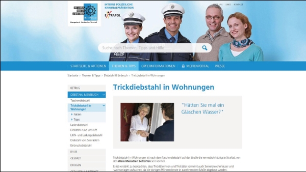 Link zur Internetseite von polizei-beratung.de