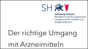 Titelbild des Flyers "Der richtige Umgang mit Arzneimitteln"