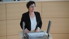 Monika Heinold spricht am 24.03.2017 im Schleswig-Holsteinischen Landtag